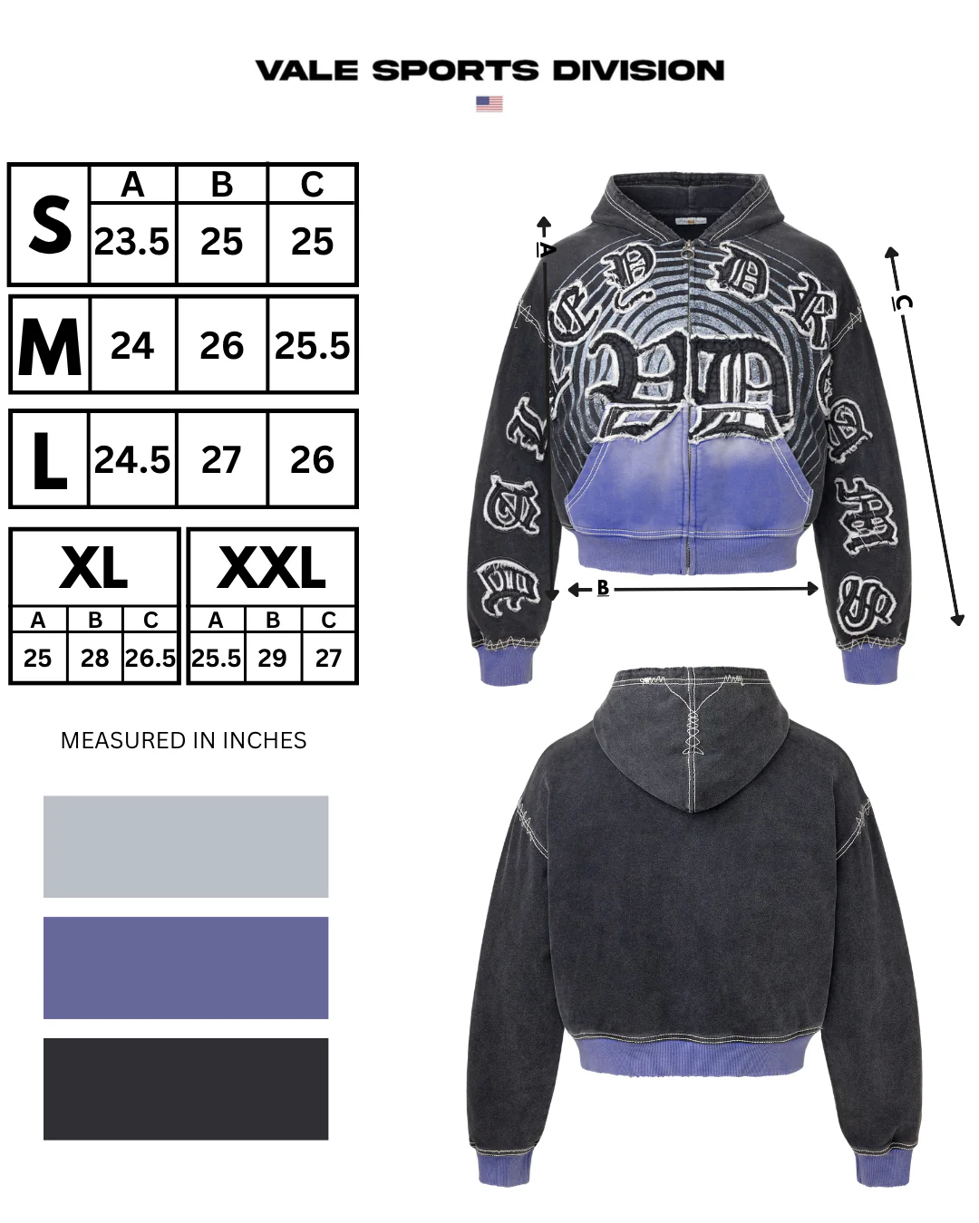 BLACK HYPNOTIQ ZIP UP - Image 3