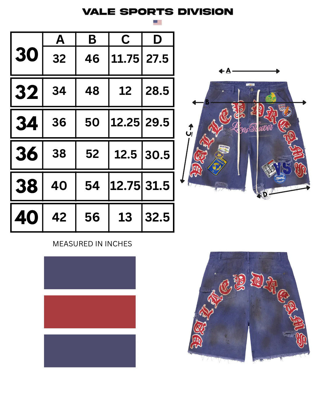 WORKSHOP JORTS [BLUE] - Image 3