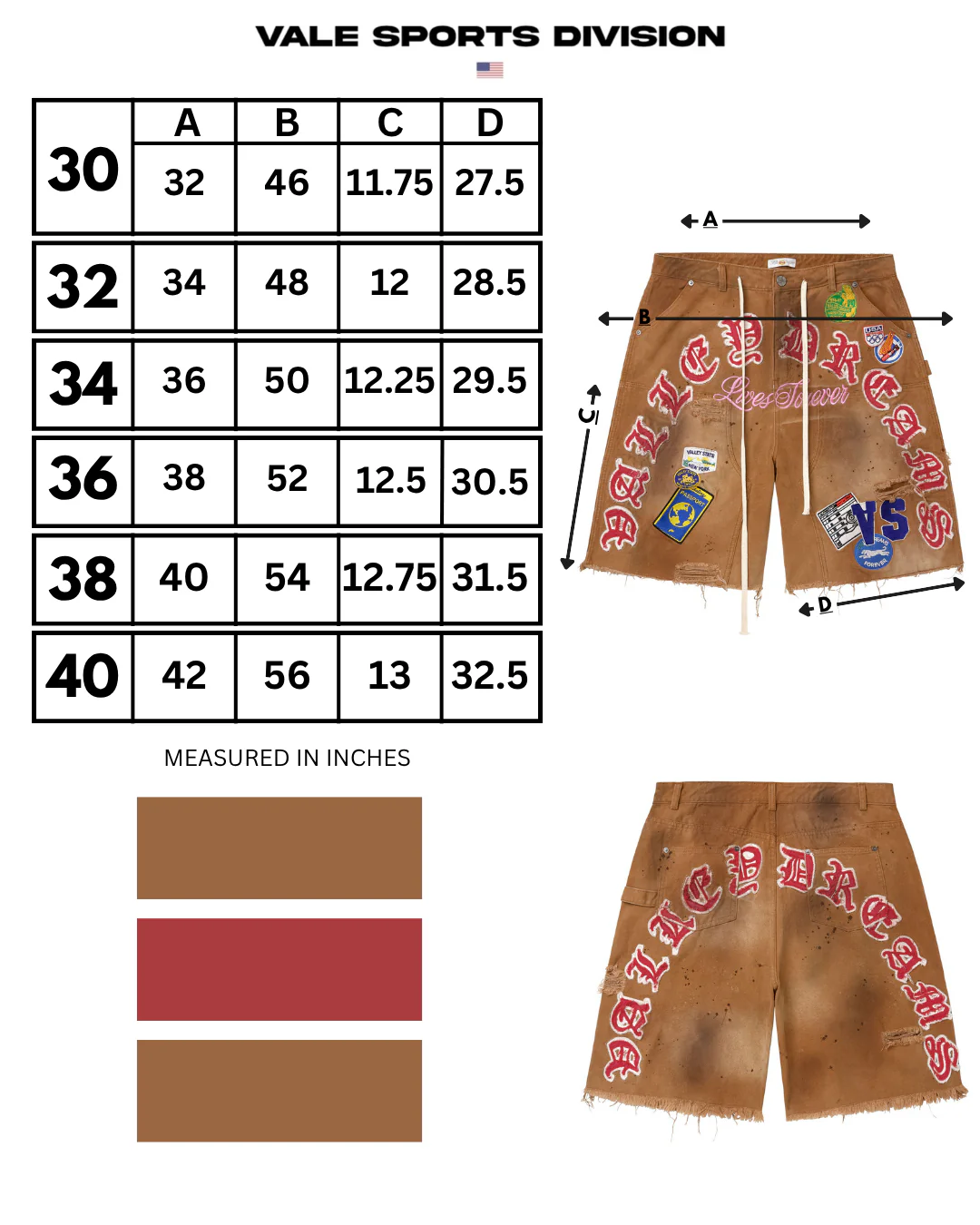 WORKSHOP JORTS [BROWN] - Image 3