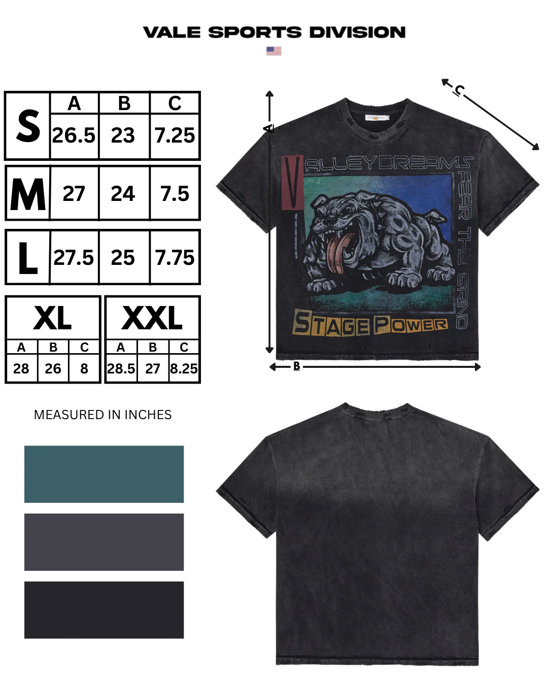 BIG STAGE TEE [BLACK] - Image 3