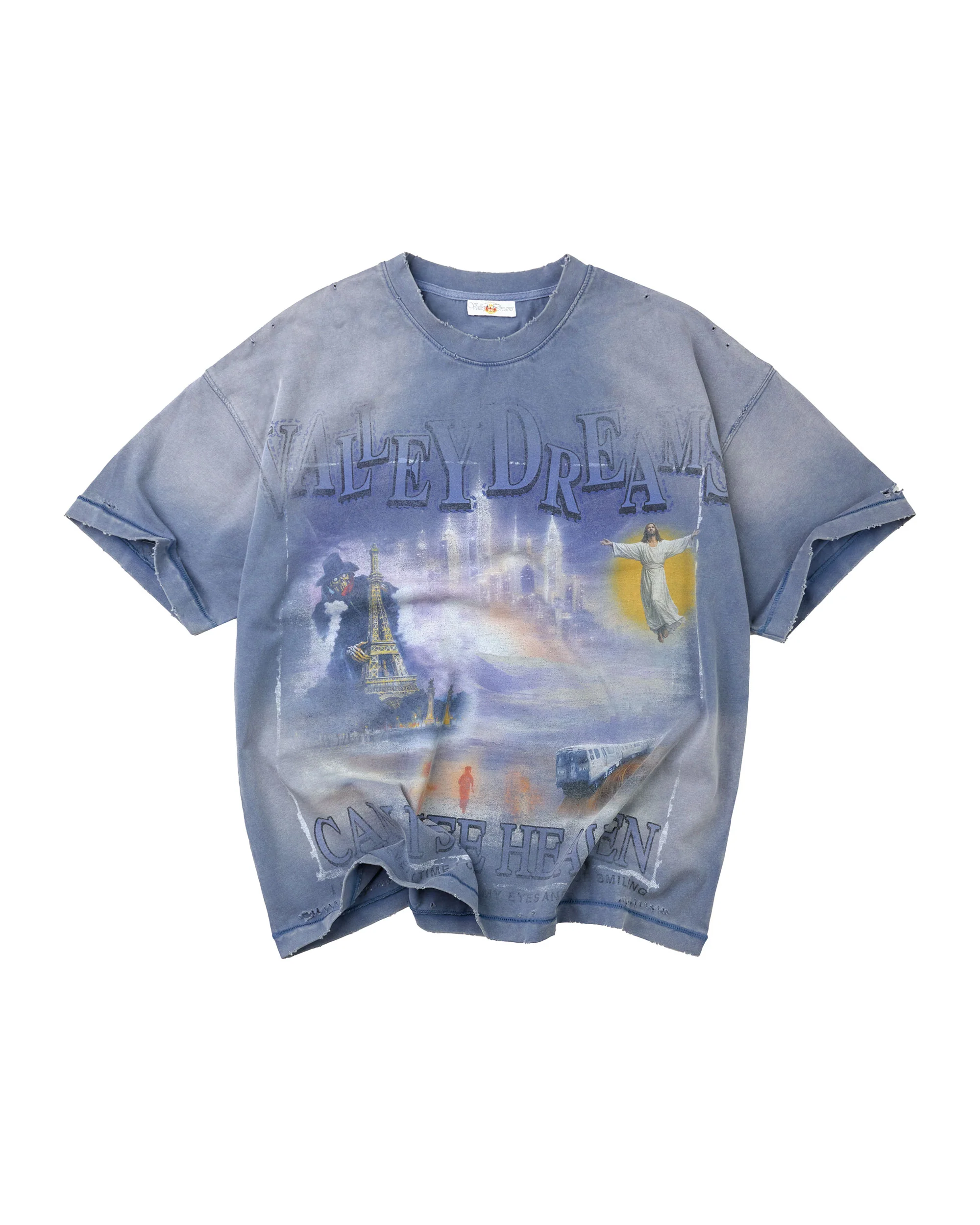 CAN I SEE HEAVEN TEE [BLUE]