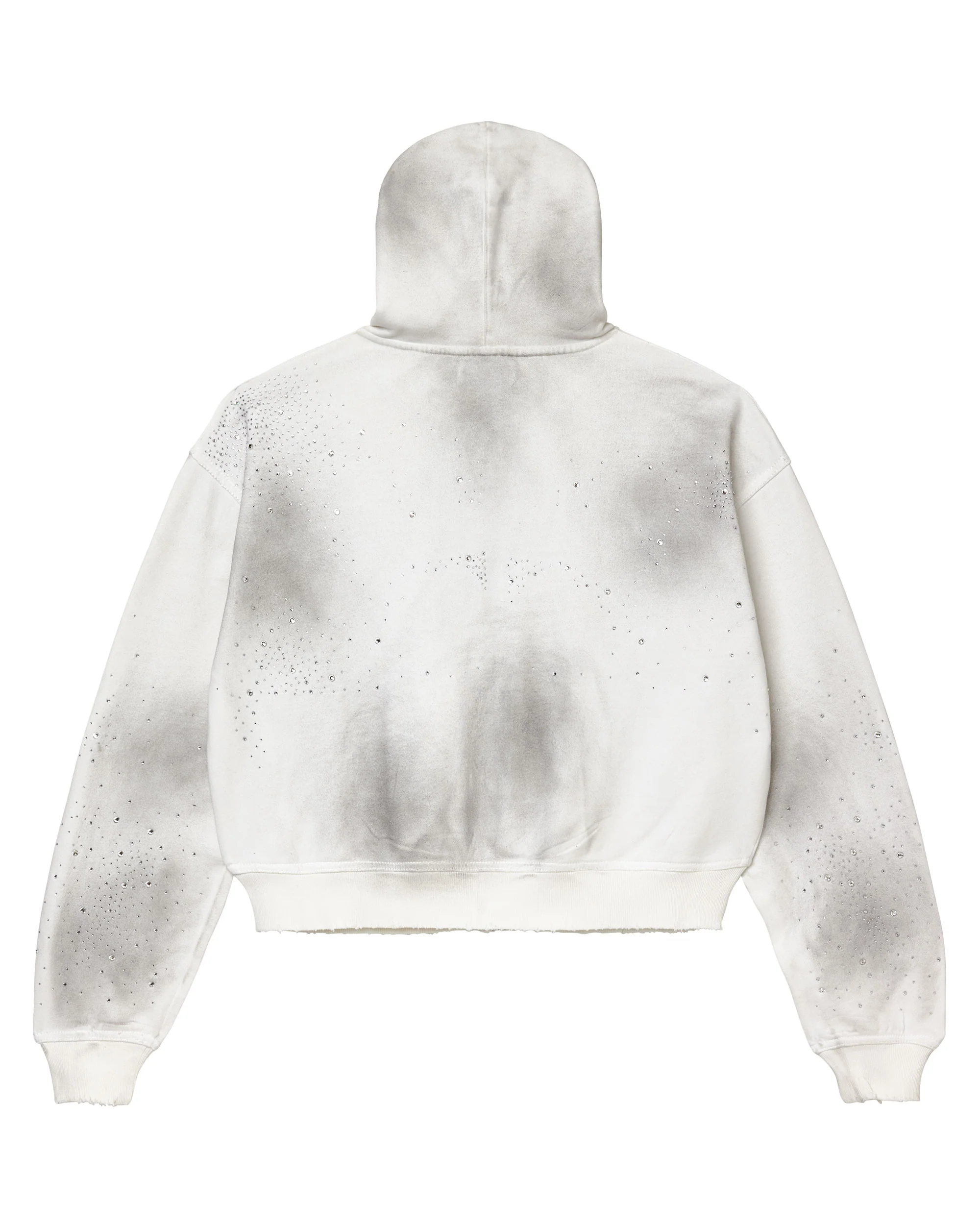 CLASSICO ZIP UP HOODIE [WHITE] - Image 2