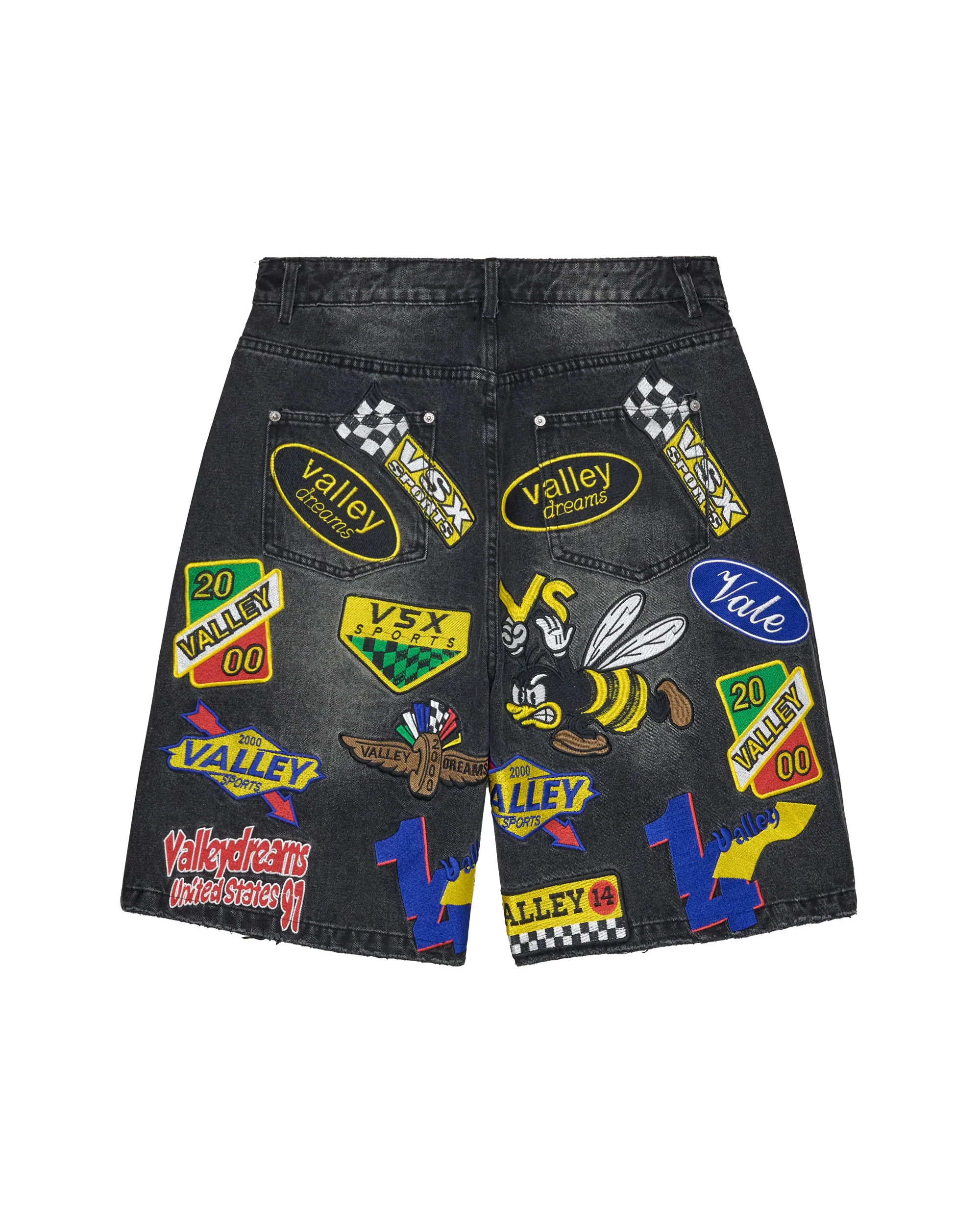 PASSPORT JORTS [BLACK] - Image 2