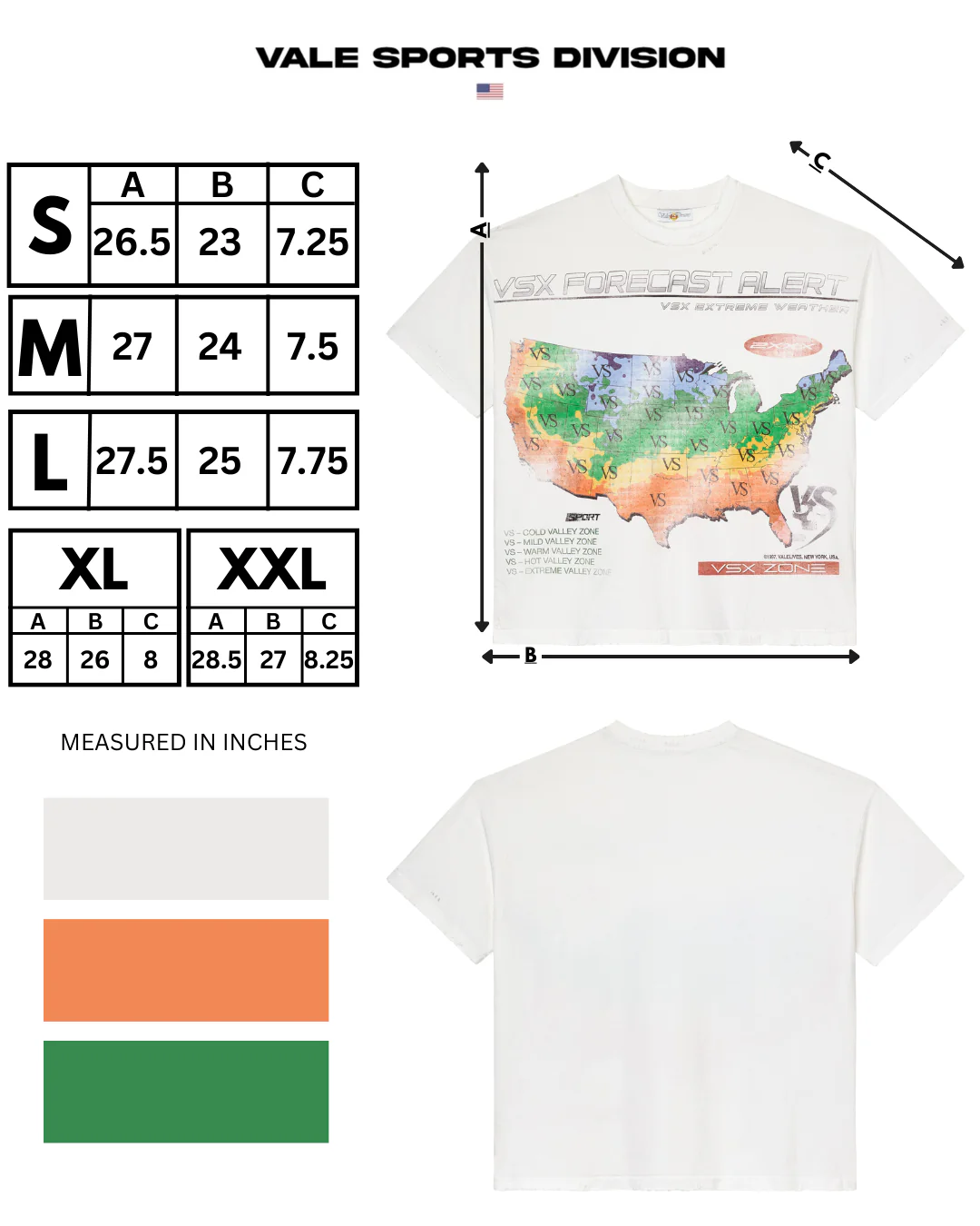 WEATHERMAN TEE [WHITE] - Image 3